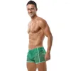 Onderbroek mannelijk ondergoed sexy mesh boxers shorts transparante mannen mannen ropa interieur hombre sissy gay zwembroekjes