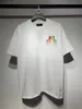5A限定版デザイナーTシャツ2024年のシャツカップルティーストリートウェアサマーファッションシャツスプラッシュリンクレタープリントデザイン半袖06
