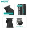 Elektrische Shavers VGR Originele kapper Professionele elektrische haarklipper geschikt voor oplaadbare baard Clippers met 9000 tpm Motor V-906 T240507