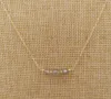 Labradorite Moonstone Necklace Round Natural Stone 14K Guldfylld Choker Charms hängen Boho Women Gift Collier Femme Chains4382058