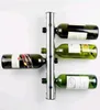 Acier inoxydable 8 12 trous Organisateur de stockage de rack de vin bière Wisky Champagne Holder Afficher le support Bar accessoires Home Decor5870685