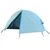 Палатки и укрытия кулачка складывающейся палатки Портативный наружный воздух от земли, устойчивый к ультрафиолету с одним человеком, используемый с кроватью для походов Dro Dh0do