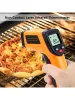 Meters GM320 Non -contact digitale laser grip infrarood thermometer temperatuur 58F716F (50C380C), digitaal instant leeslees vlees thermomete