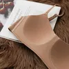 Bras Integrated Souplemless Bra mince Party Underwear pas en acier Bra Soft confortable sous-vêtements respirant Femmes Intimatel2405