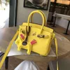 Designer Girl Small Fomens Totes Tote Classic Sacs Litchi Lady Summer Cuir Cross Crossbody Boder Handsbag Berkkins Cutie 20cm Mini sac VG4M