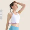 Mode ll-tops sexy women yoga Sport Underwear Sports Sports Sports Bra High-Strong Externe Using Running and Fitness Gest Womens tout-en-un Yoga avec coussin de poitrine