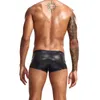 Underpants Men'S Panties Boxer Briefs Low-Waist Polyester Serpentine U-Shaped Gay Sissy Comfortable Boy Boxers Plus Size