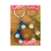 Nyckelringar 10 PC: er min granne Totoro Bell Cell Phone Strap Charms Keychains Ring DIY SMYCKE Making Accessories Ty-169 Drop Delivery Dh6S8