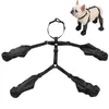 Appareils pour chiens Bottes noires utiles Matière respirante Pratte Pattet Pattect