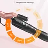 Curling Irons Kipozi Profissional Multifuncional Cabelo Cabelo Cabelo Com aquecimento instantâneo por 60 minutos e Ferramenta de segurança automática de desligamento LCD Digital Q2405061