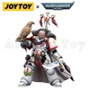 Joytoy 1/18 Action Figure White Scars Intercessors e Bike Anime Collection Model 240506