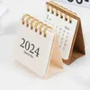 Календарь 2024 мини-настольный календарь Каваи ежедневно ежедневно планирует календарь календаря календаря календаря для списка «Время» 2023.08-2024.12