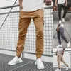 Pantaloni maschili multipocchi joggers uomo hip hop cargo da lavoro da lavoro da lavoro casual jogging sport pantaloni uomini vestiti streetwear