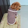 Vêtements pour chien chemise de compagnie de animal de chat costumes de chiot manteau vêtements d'été tops yorkshire poméranien bichon canetle schnauzer vestime gouttes