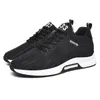 Chaussures de course gris foncé Men Sneakers Breatch Trainers Tennis sportif