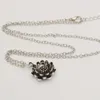 Hanger kettingen lotus bloem ketting moeder zus cadeau moderne eenvoudige bruiloft sieraden
