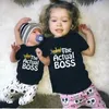 Family Matching Outfits Funny Family Matching T-shirts Daddy Mommy and Me Shirts Baby Bodysuits Cotton Family Look Mother and Kids Outfits Gift Clothes d240507