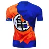 Heren t-shirts 3d goku t-shirt mannen zomer tops kickboksen shirts bjj gym rashguard mma boksen goku t shirts heren truien muay thai t240506