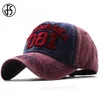 Ball Caps fs Red Denim Baseball Cap pour hommes Street Hop Hop Fashion Fashion Caps Summer Outdoor Sunshade Golf Hat Bones Masculinos 2024 Y240507