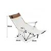 Camp Meubles Camping Pliant Chaise de jambe Ultra Light Support de pêche à la pêche à la pêche