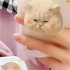 Montaggio del cellulare Montaggio di cellulare Corea simpatico gatto triste griplok staffa per iPhone 15 cartone animato coreano adorabile gattino portano supporto per supporto ghisa tok regalo