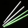 1 Paar 5A Luminous Drum Stick Nylon fluoreszierende Trommelstiele leuchten in den dunklen hellen Lichtmusikinstrumenten Becken für Schlagzeug