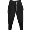 Pantalon de pantalon pour hommes stylistes Fonction masculine Poches de coupe tactique d'outillage hip hop coupe tactique