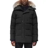 Herren down parkas neu dick warm winddichte wasserdichten langen Abschnitt Slim Wyndh Down Jacke Männliche Wintermantel Doudoune Homme Carson Canada Puffer