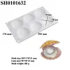 Moulds SHENHONG Marine Theme Shell Pearl Design Cake Silicone Molds Kitchen Supplies Cake Decorating Tools Food Grade Baking Mold