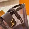 Designer Noe Bags Frauen Handtasche Geldbörse ein Schulter -Crossbody Eimer Bag Lady Mesh Tote Größe 28 cm