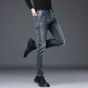 Jeans maschile di alta qualità uomini jeans jeans stretch cotton cotton brand pantaloni di marca maschio coreano pantaloni coreani di alta qualità giornalieri nuovi arrivi y240507