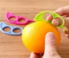 Кухонный инструмент формы мыши Lemons Orange Citrus Opener Slicer Cutter быстро разжигает фруктовый снятие кожи нож DH38804859135