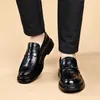 Chaussures décontractées pour hommes Slip on Fashion Low Talon Men de chaussures Men de chaussures