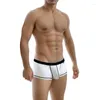 Underpants Männer Unterwäsche Personalisiertes Design Low Taille Trunks Atmungsaktives einschicht u konvexe Beutelboxer Pack für Männer