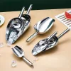 Outils Candy Bar Buffet Scoops Scoops Bar Home Scooper Scooper Farine Farine Farine Candy Scoop Nouveau grattoir à glace en acier inoxydable