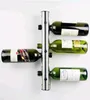 Acier inoxydable 8 12 trous Organisateur de stockage de rack de vin bière Bière Wisky Champagne Holder Display Stand Bar Accessoires Home Decor3512656