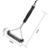 ACESSORES Barbecue Grill Brush Brush aço inoxidável Fio Cerdas de churrasco Brush -limpa de limpeza de escova de cozinha Acessórios de churrasco