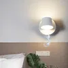 Wall Lamp Modern Minimalist Reading Decorative Lighting Fixtures Nordic Creative Fashionable El Bedside LED Lights Luxury Aisle