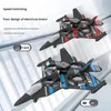 Radio Control Airplane avec de la photo aérienne Drone Caméra Hover Epp mousse avion RC Fighter For Kids Enfants Gifts 240429