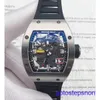 RM Motion Wrist Watch RM029 Automatique mécanique montre RM029 Titanium Alloy Fashion Loisir Business Sports Chronograph