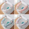 Couvre-siège de toilette Home Toilet Mat de toilette Coussin de pâte Type Four Seasons Universel Potty Mat Cartoon Couvrette de toilette mignonne Autocollant de toilette imperméable