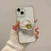 Les supports de monture de téléphone portable luxueux marbre mignon en marbre magnétique Griptok Griptok Stand Cartoon Phone Ring Grip Tok pour iPhone pour Pad Magsafe Smart Tok