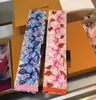 Modeblommor halsdukar för kvinnor handväska halsduk fyrkantiga halsdukar nack cravat pannband super mjuka topp silkband hårband 1206cm5930757