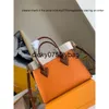 Lvity Louiseviution Luis Vuittons Designer Viton MM LVity M53826 LVSE su M53823 My Side -Bag Tuffetage in pelle arancione 7A Migliore qualità