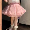 tutu Dress Baby Girls Tutu Skirt Kid Fluffy Ballet Skirts Toddler Princess Gauze Tulle Dress Party Dancing Costume Childrens Clothes d240507
