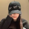 Cappello da baseball a colori solidi coreani Instagram da donna Summer Sump Cute Versatile Round Top Top Lingue Cappello Y2K Girls 240507