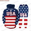 VS vlag heren zip hoodie joggers broek tracksuit american us print t-shirt/jas/sweatshirt hinderbroek combo aangepast S-7XL 240420