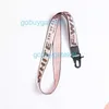 Keyring Embroidered Imitation Key Hanger Offs Hanging Rope Nylon Letter Keychain Length Car for Men and Women