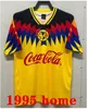 2024 Oude en nieuw vakmanschap 2Retro Club America Soccer Jerseys Liga MX voetbal Shirts S.Cabanas Zamorano Brandao Chucho Men Uniforms 1995 Home Away