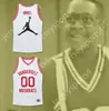 Anpassad Nay Mens Youth/Kids Family Matters Steve Urkel 00 Vanderbilt Muskrats High School White Basketball Jersey Deluxe Edition Top Stitched S-6XL